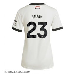 Manchester United Luke Shaw #23 Tredjedrakt Dame 2024-25 Kortermet