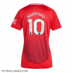 Manchester United Marcus Rashford #10 Hjemmedrakt Dame 2024-25 Kortermet