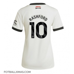 Manchester United Marcus Rashford #10 Tredjedrakt Dame 2024-25 Kortermet