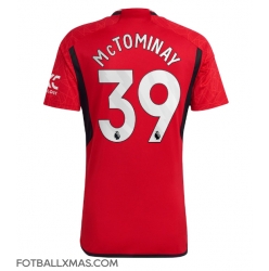 Manchester United Scott McTominay #39 Hjemmedrakt 2023-24 Kortermet