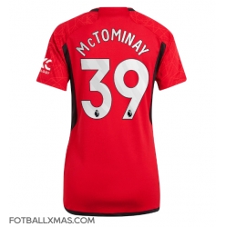 Manchester United Scott McTominay #39 Hjemmedrakt Dame 2023-24 Kortermet