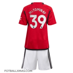 Manchester United Scott McTominay #39 Hjemmedraktsett Barn 2023-24 Kortermet (+ Korte bukser)