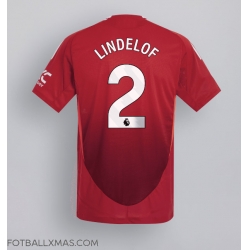 Manchester United Victor Lindelof #2 Hjemmedrakt 2024-25 Kortermet