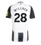 Newcastle United Joe Willock #28 Hjemmedrakt 2024-25 Kortermet