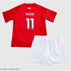 Nottingham Forest Chris Wood #11 Hjemmedraktsett Barn 2024-25 Kortermet (+ Korte bukser)