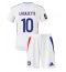 Olympique Lyonnais Alexandre Lacazette #10 Hjemmedraktsett Barn 2024-25 Kortermet (+ Korte bukser)