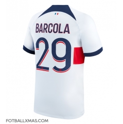 Paris Saint-Germain Bradley Barcola #29 Bortedrakt 2023-24 Kortermet