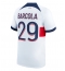 Paris Saint-Germain Bradley Barcola #29 Bortedrakt 2023-24 Kortermet