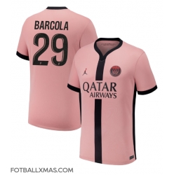 Paris Saint-Germain Bradley Barcola #29 Tredjedrakt 2024-25 Kortermet