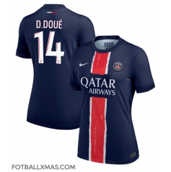 Paris Saint-Germain Desire Doue #14 Hjemmedrakt Dame 2024-25 Kortermet