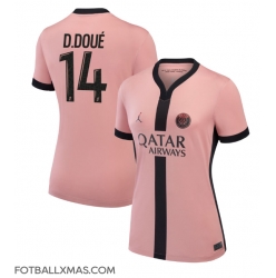 Paris Saint-Germain Desire Doue #14 Tredjedrakt Dame 2024-25 Kortermet