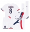 Paris Saint-Germain Fabian Ruiz #8 Bortedraktsett Barn 2024-25 Kortermet (+ Korte bukser)