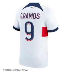 Paris Saint-Germain Goncalo Ramos #9 Bortedrakt 2023-24 Kortermet