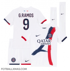 Paris Saint-Germain Goncalo Ramos #9 Bortedraktsett Barn 2024-25 Kortermet (+ Korte bukser)