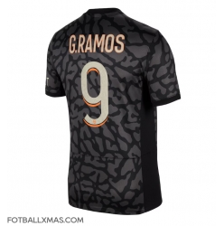 Paris Saint-Germain Goncalo Ramos #9 Tredjedrakt 2023-24 Kortermet