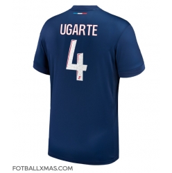 Paris Saint-Germain Manuel Ugarte #4 Hjemmedrakt 2024-25 Kortermet