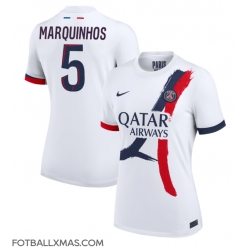 Paris Saint-Germain Marquinhos #5 Bortedrakt Dame 2024-25 Kortermet