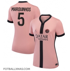 Paris Saint-Germain Marquinhos #5 Tredjedrakt Dame 2024-25 Kortermet