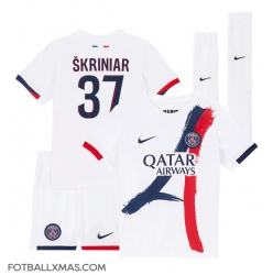 Paris Saint-Germain Milan Skriniar #37 Bortedraktsett Barn 2024-25 Kortermet (+ Korte bukser)