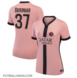 Paris Saint-Germain Milan Skriniar #37 Tredjedrakt Dame 2024-25 Kortermet