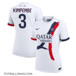 Paris Saint-Germain Presnel Kimpembe #3 Bortedrakt Dame 2024-25 Kortermet