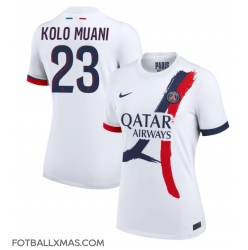 Paris Saint-Germain Randal Kolo Muani #23 Bortedrakt Dame 2024-25 Kortermet