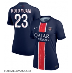 Paris Saint-Germain Randal Kolo Muani #23 Hjemmedrakt Dame 2024-25 Kortermet