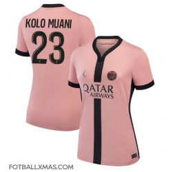 Paris Saint-Germain Randal Kolo Muani #23 Tredjedrakt Dame 2024-25 Kortermet