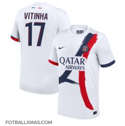 Paris Saint-Germain Vitinha #17 Bortedrakt 2024-25 Kortermet