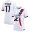 Paris Saint-Germain Vitinha #17 Bortedrakt Dame 2024-25 Kortermet