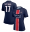 Paris Saint-Germain Vitinha #17 Hjemmedrakt Dame 2024-25 Kortermet