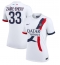 Paris Saint-Germain Warren Zaire-Emery #33 Bortedrakt Dame 2024-25 Kortermet