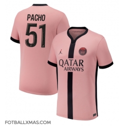 Paris Saint-Germain Willian Pacho #51 Tredjedrakt 2024-25 Kortermet