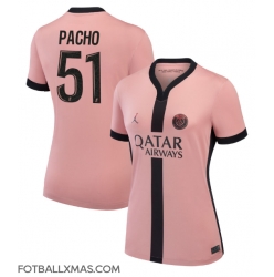 Paris Saint-Germain Willian Pacho #51 Tredjedrakt Dame 2024-25 Kortermet