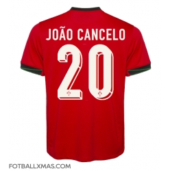 Portugal Joao Cancelo #20 Hjemmedrakt EM 2024 Kortermet