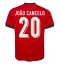 Portugal Joao Cancelo #20 Hjemmedrakt EM 2024 Kortermet