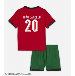 Portugal Joao Cancelo #20 Hjemmedraktsett Barn EM 2024 Kortermet (+ Korte bukser)