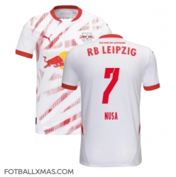 RB Leipzig Antonio Nusa #7 Hjemmedrakt 2024-25 Kortermet