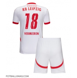 RB Leipzig Arthur Vermeeren #18 Hjemmedraktsett Barn 2024-25 Kortermet (+ Korte bukser)