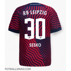 RB Leipzig Benjamin Sesko #30 Bortedrakt 2023-24 Kortermet