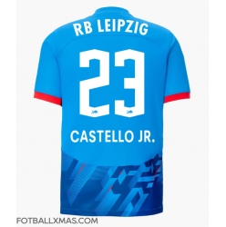 RB Leipzig Castello Lukeba #23 Tredjedrakt 2023-24 Kortermet