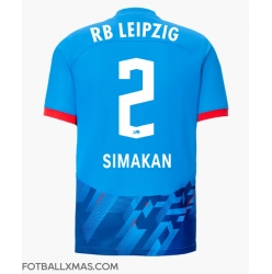 RB Leipzig Mohamed Simakan #2 Tredjedrakt 2023-24 Kortermet