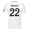 Real Madrid Antonio Rudiger #22 Hjemmedrakt 2024-25 Kortermet