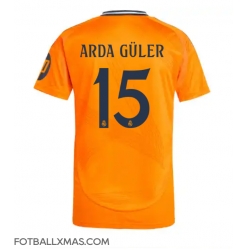 Real Madrid Arda Guler #15 Bortedrakt 2024-25 Kortermet