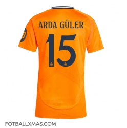 Real Madrid Arda Guler #15 Bortedrakt Dame 2024-25 Kortermet