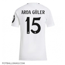 Real Madrid Arda Guler #15 Hjemmedrakt Dame 2024-25 Kortermet