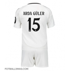 Real Madrid Arda Guler #15 Hjemmedraktsett Barn 2024-25 Kortermet (+ Korte bukser)