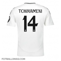 Real Madrid Aurelien Tchouameni #14 Hjemmedrakt 2024-25 Kortermet