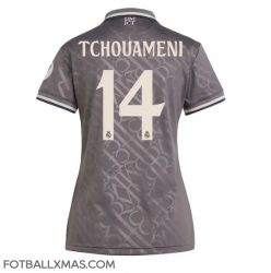 Real Madrid Aurelien Tchouameni #14 Tredjedrakt Dame 2024-25 Kortermet