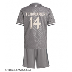 Real Madrid Aurelien Tchouameni #14 Tredjedraktsett Barn 2024-25 Kortermet (+ Korte bukser)